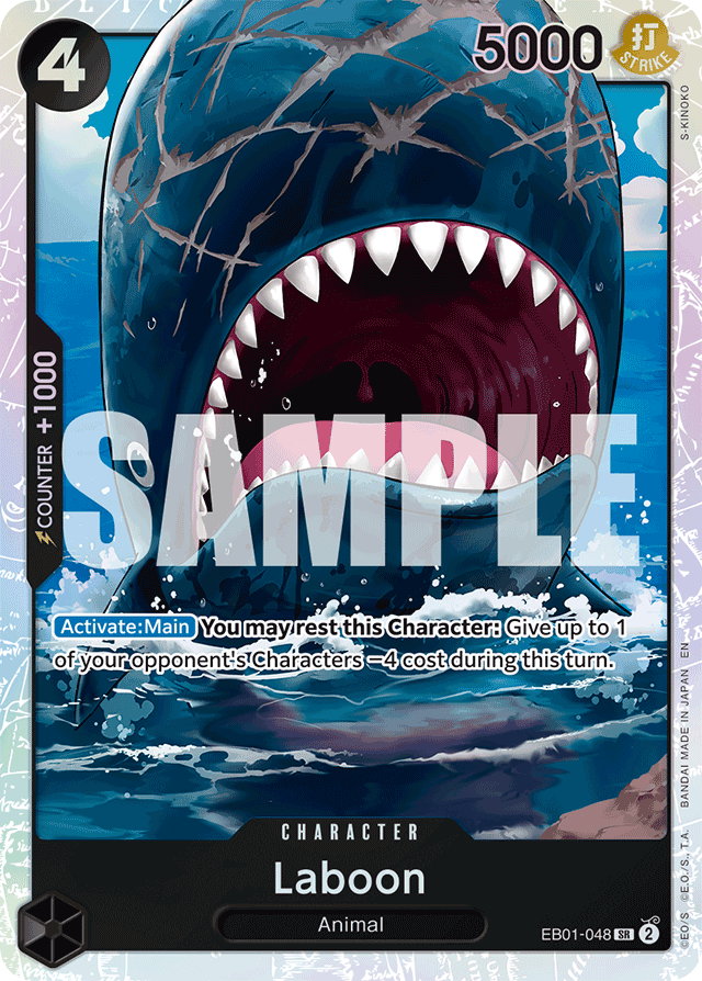 Laboon (Reprint) - Premium Booster -The Best- Vol. 2 - SR - EB01-048