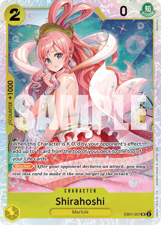 Shirahoshi (Reprint) - Premium Booster -The Best- Vol. 2 - SR - EB01-057