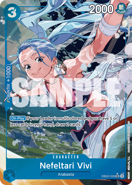 Nefeltari Vivi (Alternate Art) - Extra Booster: Anime 25th Collection - SR - EB02-026
