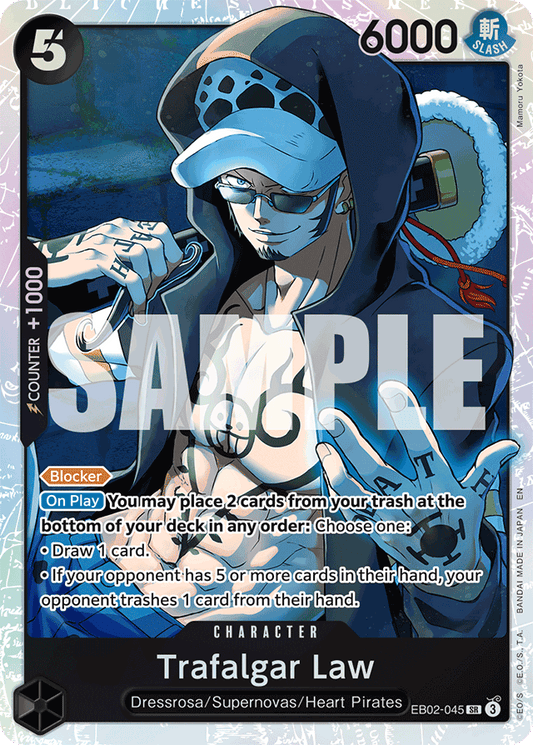 Trafalgar Law - Extra Booster: Anime 25th Collection - SR - EB02-045