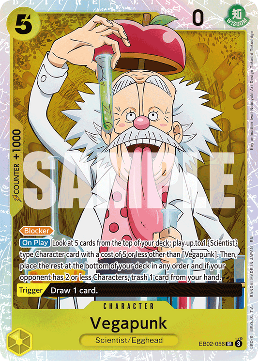 Vegapunk - Extra Booster: Anime 25th Collection - SR - EB02-056