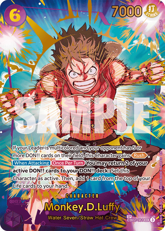 Monkey.D.Luffy - EB02-061 (SP) - Premium Booster -The Best- Vol. 2 - SEC - EB02-061
