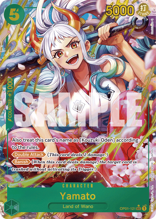 Yamato (OP01-121) (Alternate Art) - Premium Booster -The Best- - SEC - OP01-121