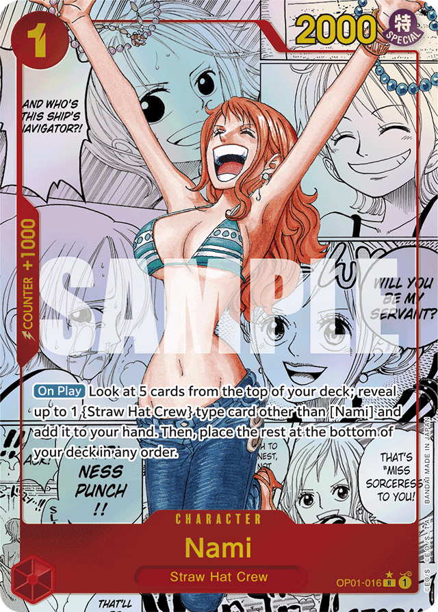 Nami (OP01-016) (Manga) - Premium Booster -The Best- - R - OP01-016