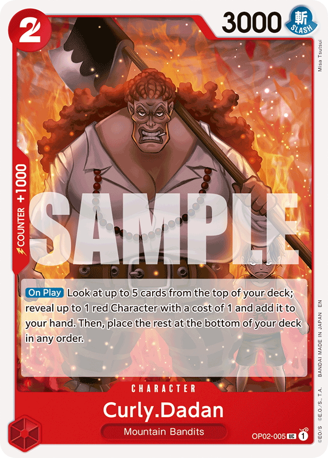 Curly.Dadan (Reprint) - Premium Booster -The Best- Vol. 2 - UC - OP02-005