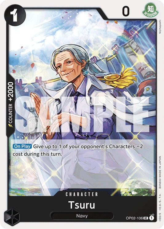 Tsuru (Reprint) - Premium Booster -The Best- - UC - OP02-106