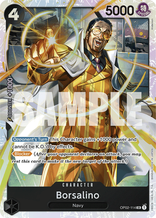 Borsalino (Reprint) - Premium Booster -The Best- - SR - OP02-114