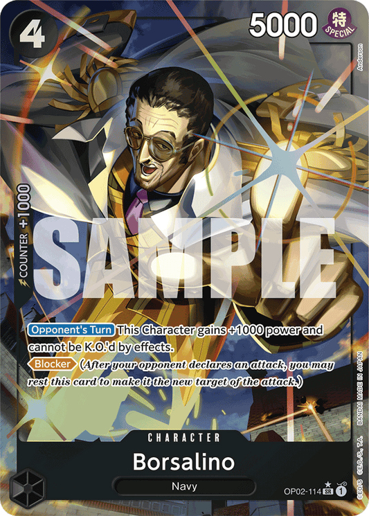 Borsalino (Alternate Art) - Premium Booster -The Best- - SR - OP02-114