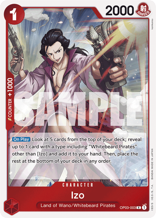 Izo (OP03-003) (Reprint) - Premium Booster -The Best- - R - OP03-003