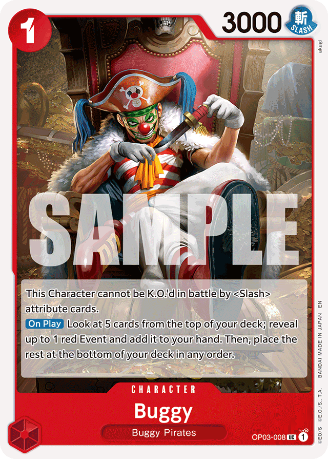 Buggy - OP03-008 (Reprint) - Premium Booster -The Best- Vol. 2 - UC - OP03-008