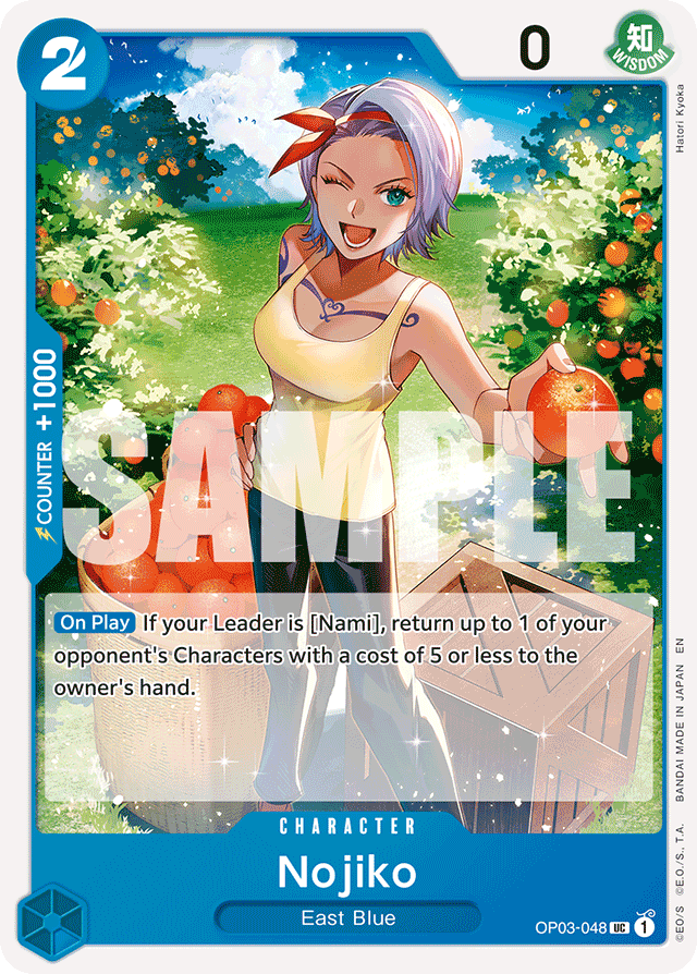 Nojiko (Reprint) - Premium Booster -The Best- Vol. 2 - UC - OP03-048