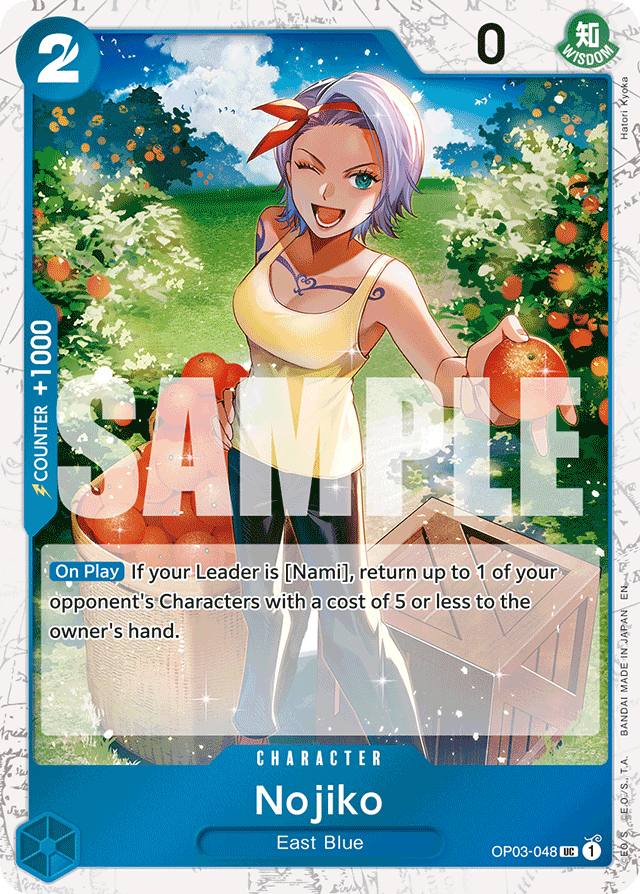 Nojiko (Pirate Foil) - Premium Booster -The Best- Vol. 2 - UC - OP03-048