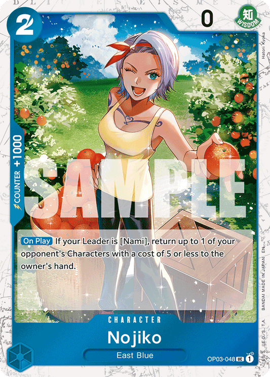 Nojiko (Pirate Foil) - Premium Booster -The Best- Vol. 2 - UC - OP03-048
