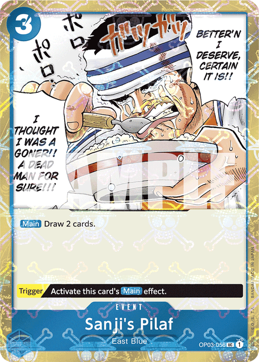 Sanji's Pilaf (Jolly Roger Foil) - Premium Booster -The Best- - UC - OP03-056