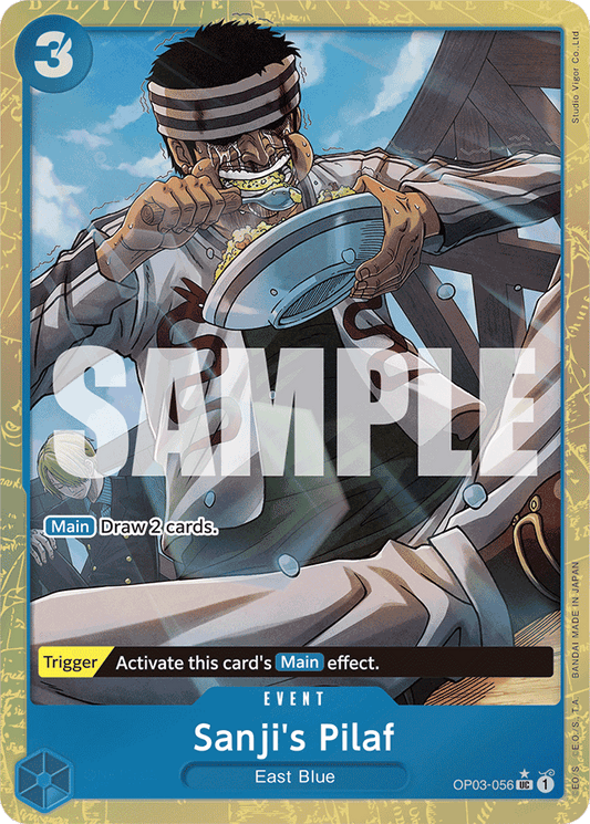 Sanji's Pilaf (Alternate Art) - Premium Booster -The Best- - UC - OP03-056