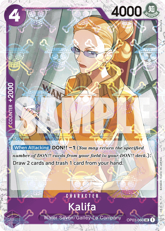 Kalifa (Jolly Roger Foil) - Premium Booster -The Best- - UC - OP03-060