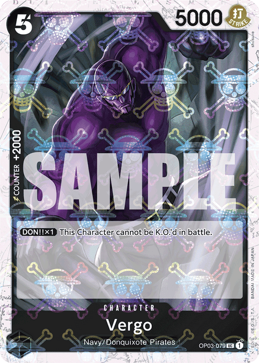 Vergo (Jolly Roger Foil) - Premium Booster -The Best- - UC - OP03-079