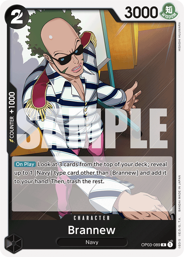 Brannew (Reprint) - Premium Booster -The Best- - R - OP03-089