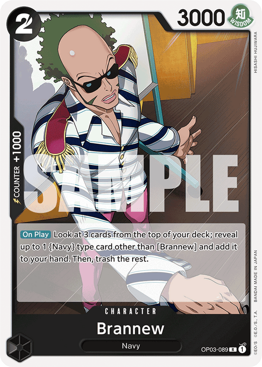 Brannew (Reprint) - Premium Booster -The Best- - R - OP03-089