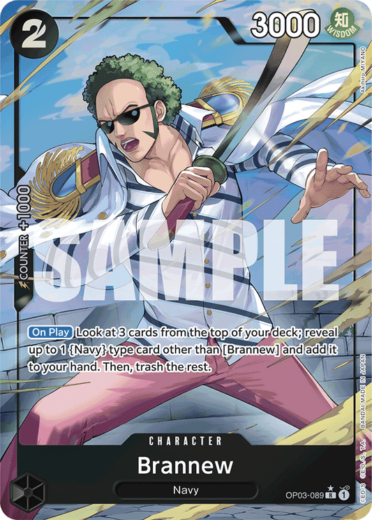 Brannew (Alternate Art) - Premium Booster -The Best- - R - OP03-089