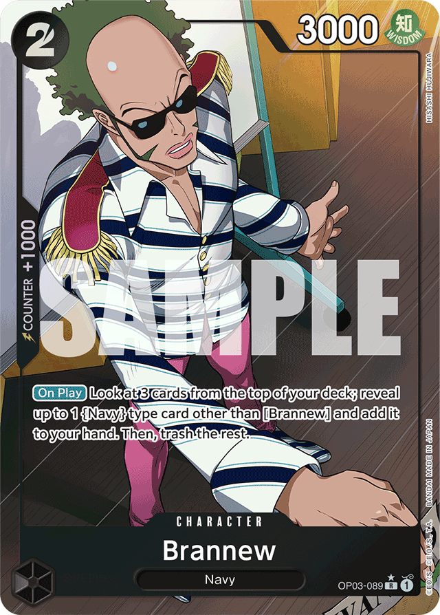 Brannew (Full Art) - Premium Booster -The Best- - R - OP03-089