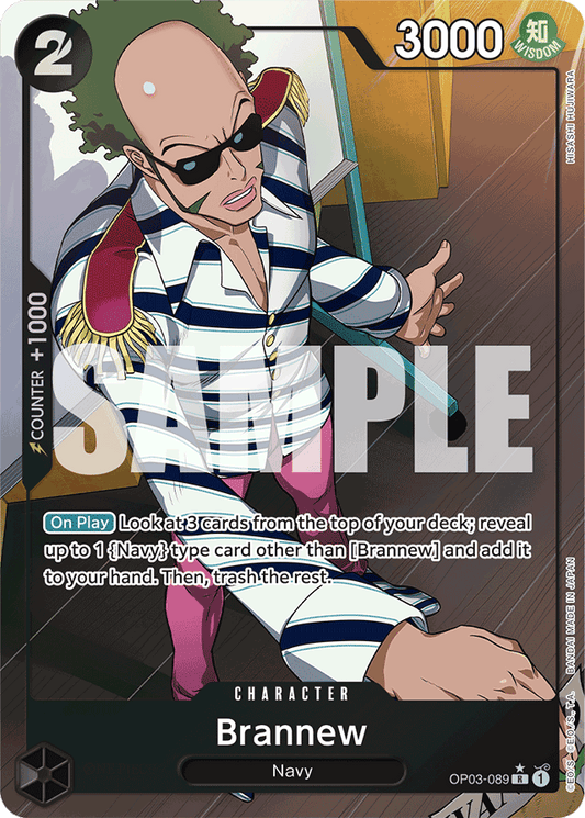 Brannew (Full Art) - Premium Booster -The Best- - R - OP03-089