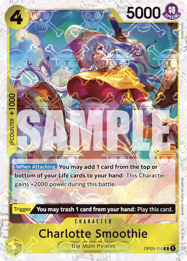 Charlotte Smoothie (Jolly Roger Foil) - Premium Booster -The Best- - R - OP03-110