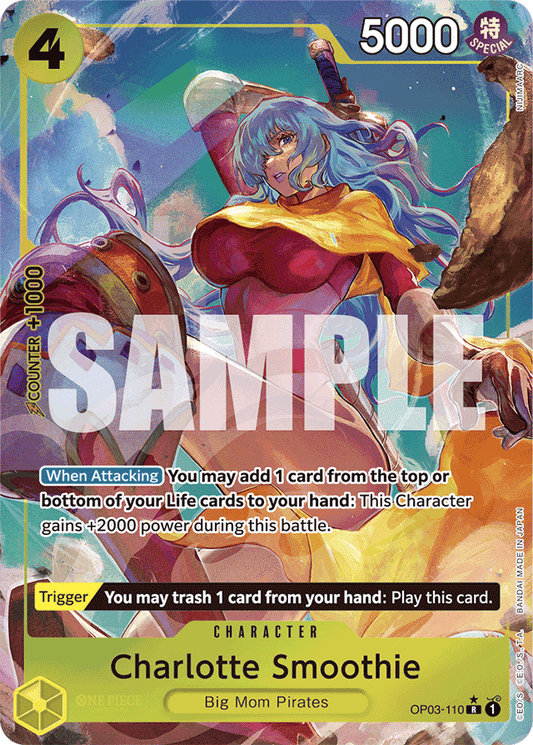 Charlotte Smoothie (Full Art) - Premium Booster -The Best- - R - OP03-110