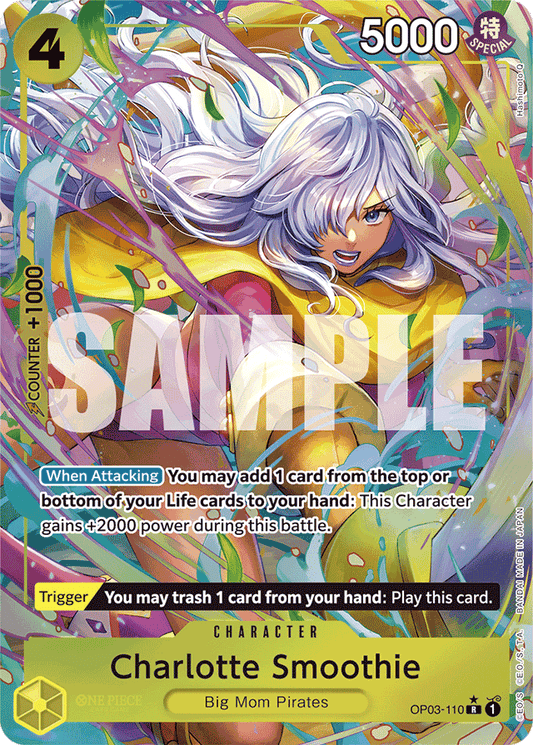 Charlotte Smoothie (Alternate Art) - Premium Booster -The Best- - R - OP03-110