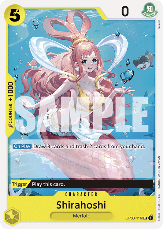 Shirahoshi (OP05-082) (Reprint) - Premium Booster -The Best- - R - OP05-082