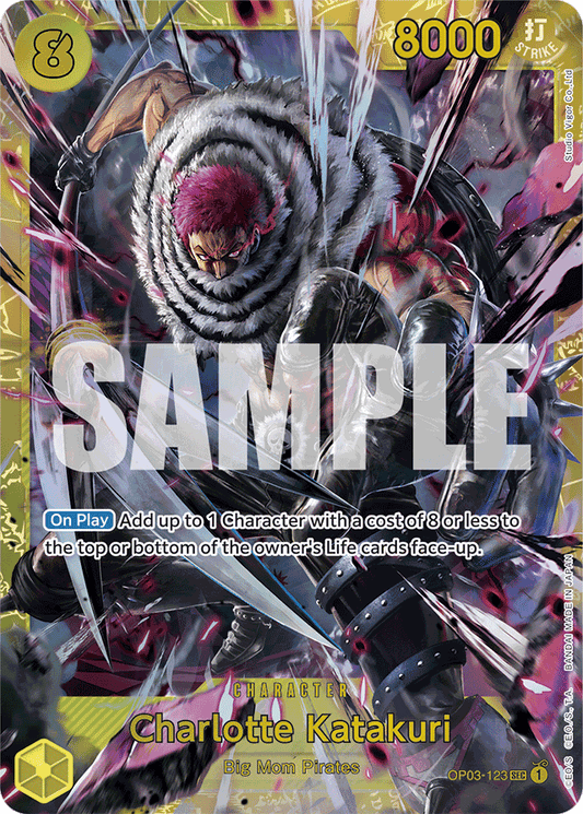 Charlotte Katakuri (Reprint) - Premium Booster -The Best- - SEC - OP03-123
