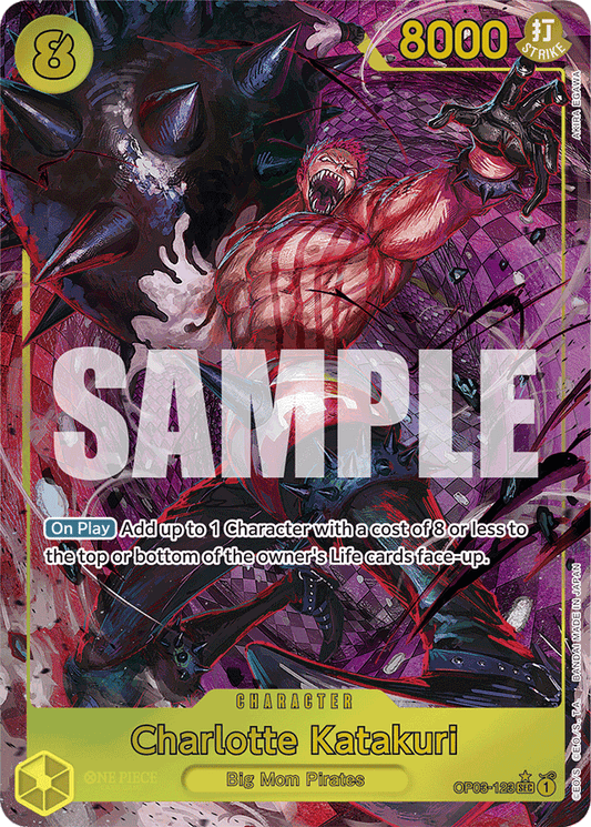 Charlotte Katakuri (Alternate Art) - Premium Booster -The Best- - SEC - OP03-123