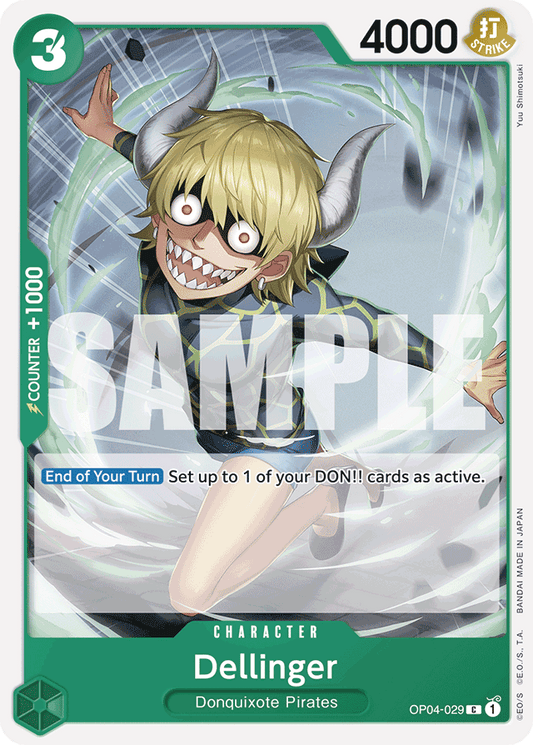 Dellinger (Reprint) - Premium Booster -The Best- - C - OP04-029