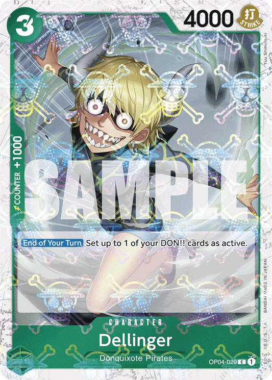 Dellinger (Jolly Roger Foil) - Premium Booster -The Best- - C - OP04-029