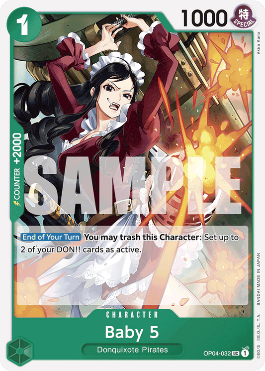 Baby 5 (OP04-032) (Reprint) - Premium Booster -The Best- - UC - OP04-032