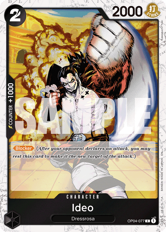 Ideo (Pirate Foil) - Premium Booster -The Best- Vol. 2 - C - OP04-077