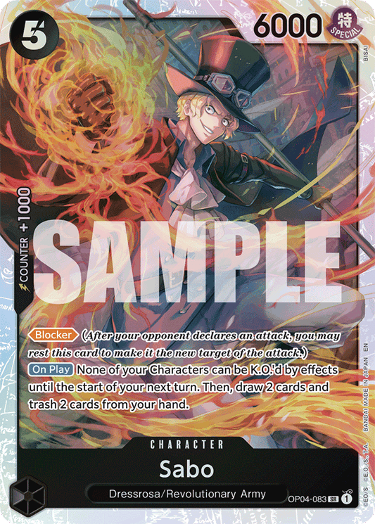 Sabo - OP04-083 (Reprint) - Premium Booster -The Best- Vol. 2 - SR - OP04-083