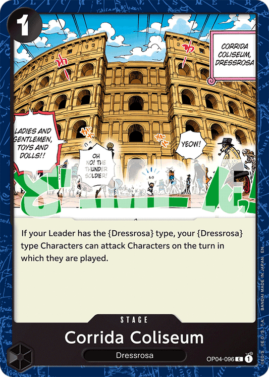 Corrida Coliseum (Reprint) - Premium Booster -The Best- Vol. 2 - C - OP04-096