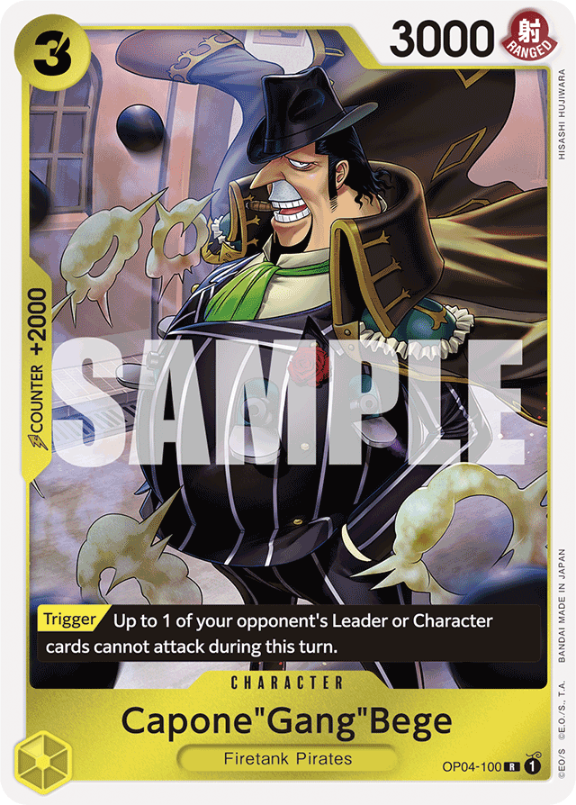 Capone"Gang"Bege (OP04-100) (Reprint) - Premium Booster -The Best- - R - OP04-100