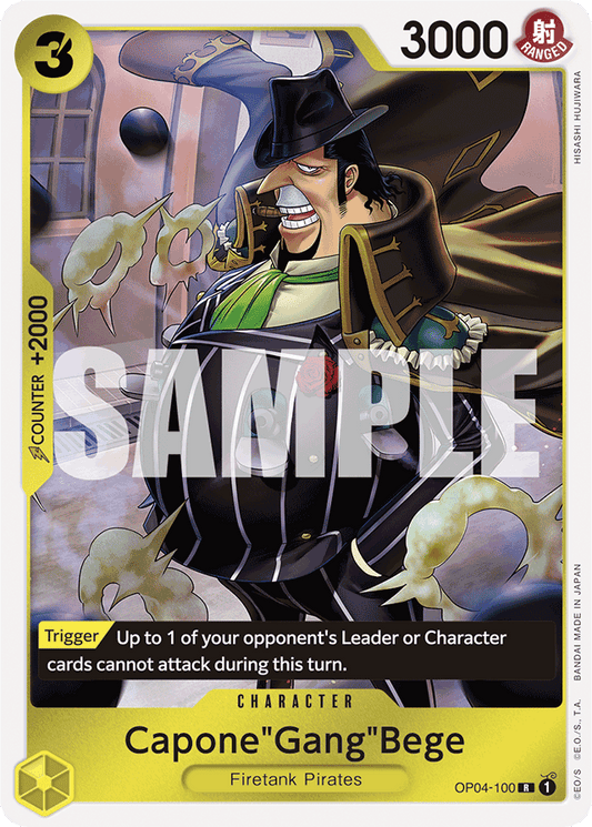 Capone"Gang"Bege (OP04-100) (Reprint) - Premium Booster -The Best- - R - OP04-100
