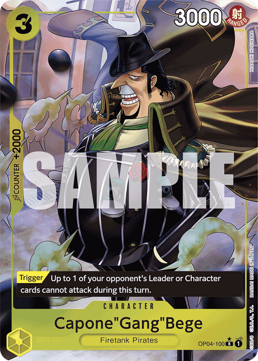 Capone"Gang"Bege (OP04-100) (Full Art) - Premium Booster -The Best- - R - OP04-100