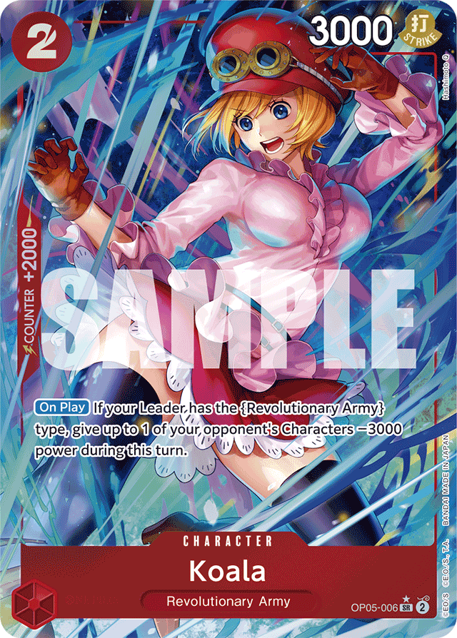 Koala (Alternate Art) - Premium Booster -The Best- - SR - OP05-006