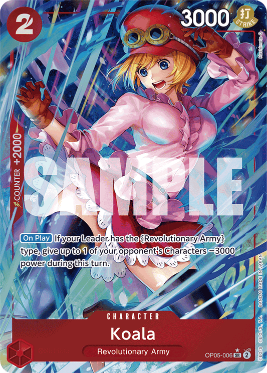 Koala (Alternate Art) - Premium Booster -The Best- - SR - OP05-006