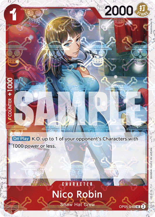 Nico Robin (Jolly Roger Foil) - Premium Booster -The Best- - UC - OP05-010