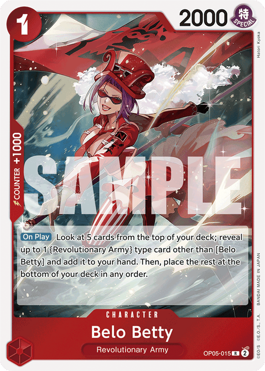 Belo Betty (OP05-015) (Reprint) - Premium Booster -The Best- - R - OP05-015