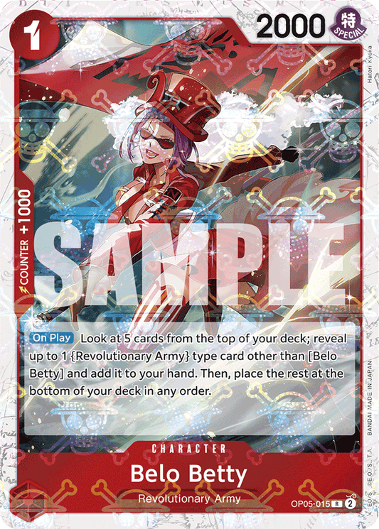 Belo Betty (Jolly Roger Foil) - Premium Booster -The Best- - R - OP05-015