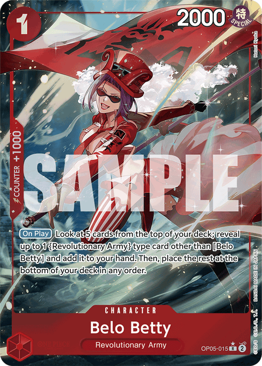 Belo Betty (Full Art) - Premium Booster -The Best- - R - OP05-015