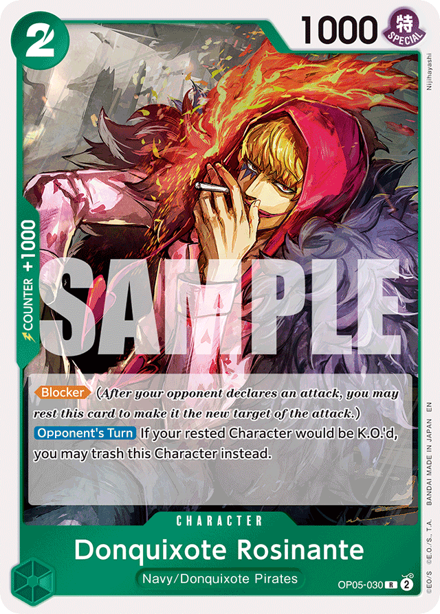 Donquixote Rosinante (Reprint) - Premium Booster -The Best- Vol. 2 - R - OP05-030