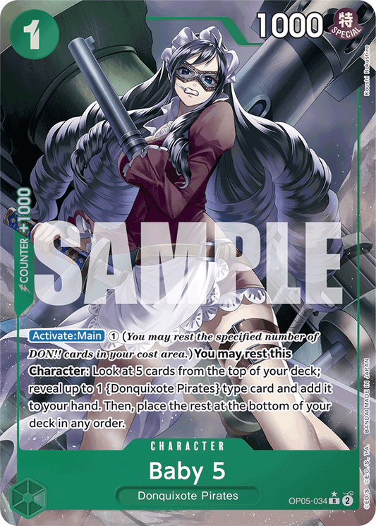 Baby 5 (OP05-034) (Full Art) - Premium Booster -The Best- - R - OP05-034