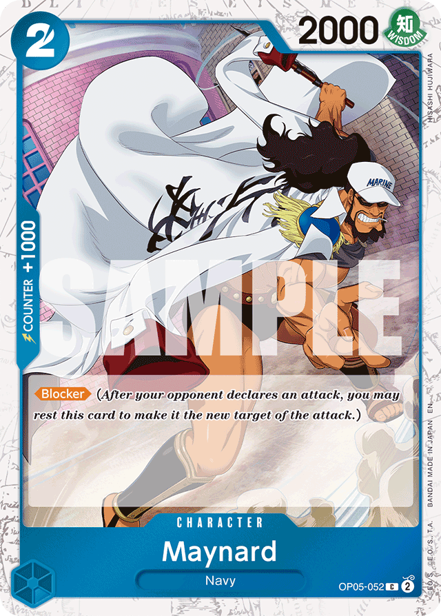 Maynard (Pirate Foil) - Premium Booster -The Best- Vol. 2 - C - OP05-052